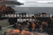 二次元动漫男生头像帅气 (二次元动漫男生帅气图片)