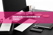 站内有效的SEO标签有哪些? (有效站台)