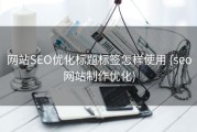 网站SEO优化标题标签怎样使用 (seo网站制作优化)