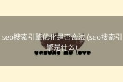 seo搜索引擎优化是否合法 (seo搜索引擎是什么)
