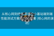 从核心网到终端 思博伦小基站端到端性能测试方案助力5G部署 (核心网的演进)