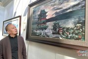 江西风景独好：48件陶瓷油画作品展现多姿多彩的江西名山名水