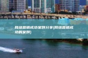 网络营销成功案例分享 (网络营销成功的案例)