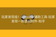 玩家发现挂！wepoker辅助工具-玩家发现一款透视软件-知乎