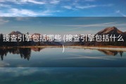 搜查引擎包括哪些 (搜查引擎包括什么)