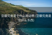 豆瓣究竟是个什么网站啊 (豆瓣究竟是个什么东西)