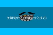 关键词优化 (关键词优化技巧)