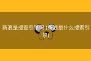 新浪是搜查引擎吗 (新浪是什么搜索引擎)