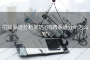 招聘渠道分析简述 (招聘渠道分析怎么写)