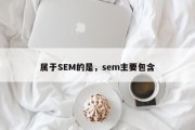 属于SEM的是，sem主要包含
