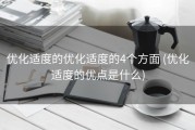 优化适度的优化适度的4个方面 (优化适度的优点是什么)