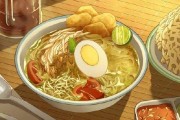Alfeus Christie 的二次元美食插画：逼真诱人，只能一饱眼福