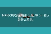 MR和CR究竟都是什么鬼 AR (mr和cr是什么意思)