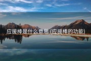 应援棒是什么意思 (应援棒的功能)