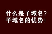 子域名和子目录是什么 (子域名和子目录)