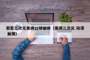 邪恶二次元束缚口球被绑（束缚二次元 动漫 触摸）