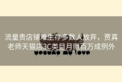 流量贵店铺难生存多数人放弃，贾真老师天猫店3C类目月赚百万成例外