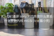 ICS CM?基带 sony 刷内核是什么意思 什么是刷内核 mt15i (Icsc猫小兜)