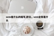 sem是什么的缩写,职位，sem全称是什么