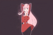 抖音热门二次元小姐姐02的MEMEME摇：DARLING in the FRANXX女主角的独特魅力