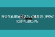 搜查优化影响排名的关键起因 (搜查优化影响因素分析)