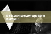 网页有哪些组成局部组成 (网页有哪些组成部分)