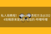 私人局教程！wepoker透视方法@2024攻略原来是真的有挂的-哔哩哔哩