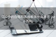 SEO中的白帽和黑帽都是什么意思 (seo 百科)