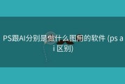 PS跟AI分别是做什么图用的软件 (ps ai 区别)