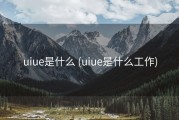 uiue是什么 (uiue是什么工作)