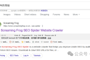 520 同事约会我码字，深度介绍 SEO 工具 screamingfrog