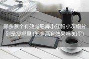 郑多燕个有效减肥舞小红帽小灰帽分别是瘦哪里 (郑多燕有效果吗 知乎)