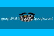 google网站为什么成功 (google.com)
