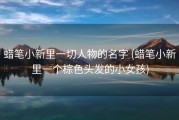蜡笔小新里一切人物的名字 (蜡笔小新里一个棕色头发的小女孩)