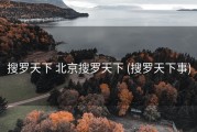 搜罗天下 北京搜罗天下 (搜罗天下事)