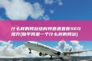 什么样的网站结构特意适宜做SEO提升 (知乎网是一个什么样的网站)