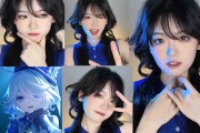 原神角色发型现实版：刻晴猫耳、水神水母超萌，甘雨发型提升工作效率