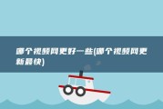 哪个视频网更好一些 (哪个视频网更新最快)
