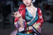 兔骨头cos宝青坊主：颜值天花板与极品丰韵的完美结合