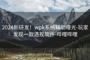2024新研发！wpk系统辅助曝光-玩家发现一款透视软件-哔哩哔哩