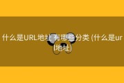 什么是URL地址 有哪些分类 (什么是url地址)