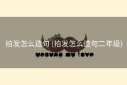 拍发怎么造句 (拍发怎么造句二年级)