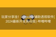 玩家分享挂！wepoker辅助透视软件[2024最新开发黑科技]-哔哩哔哩