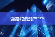 网站照应期间过长是怎样回事 (网站是否使用了响应式技术)