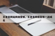 王老吉网站网络营销，王老吉网络营销一战成名