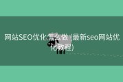 网站SEO优化怎么做 (最新seo网站优化教程)