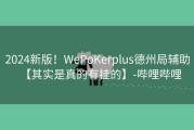 2024新版！WePoKerplus德州局辅助【其实是真的有挂的】-哔哩哔哩