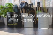 什么是白帽SEO和黑帽SEO怎么区分 (什么是白帽子)