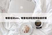 哪里培训seo，哪里培训短视频拍摄剪辑