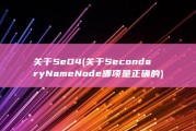 关于SeO4 (关于SecondaryNameNode哪项是正确的)